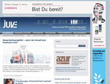 Tablet Screenshot of juve.de